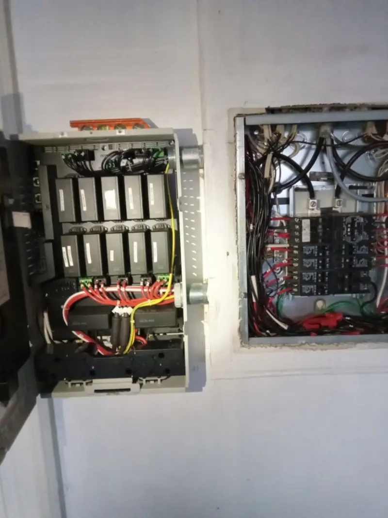 Electrical panel upgrade completed for Indoor Lighting Installation in Lake Station